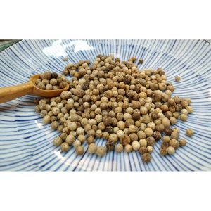 Connoisseur PGI fair trade Kampot White peppercorns 50g (Loose) 饗有機公平貿易貢布白胡椒粒 50克 (散裝)