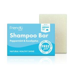 Friendly Soap - Peppermint & Eucalyptus Shampoo Bar  薄荷尤加利洗髮皂